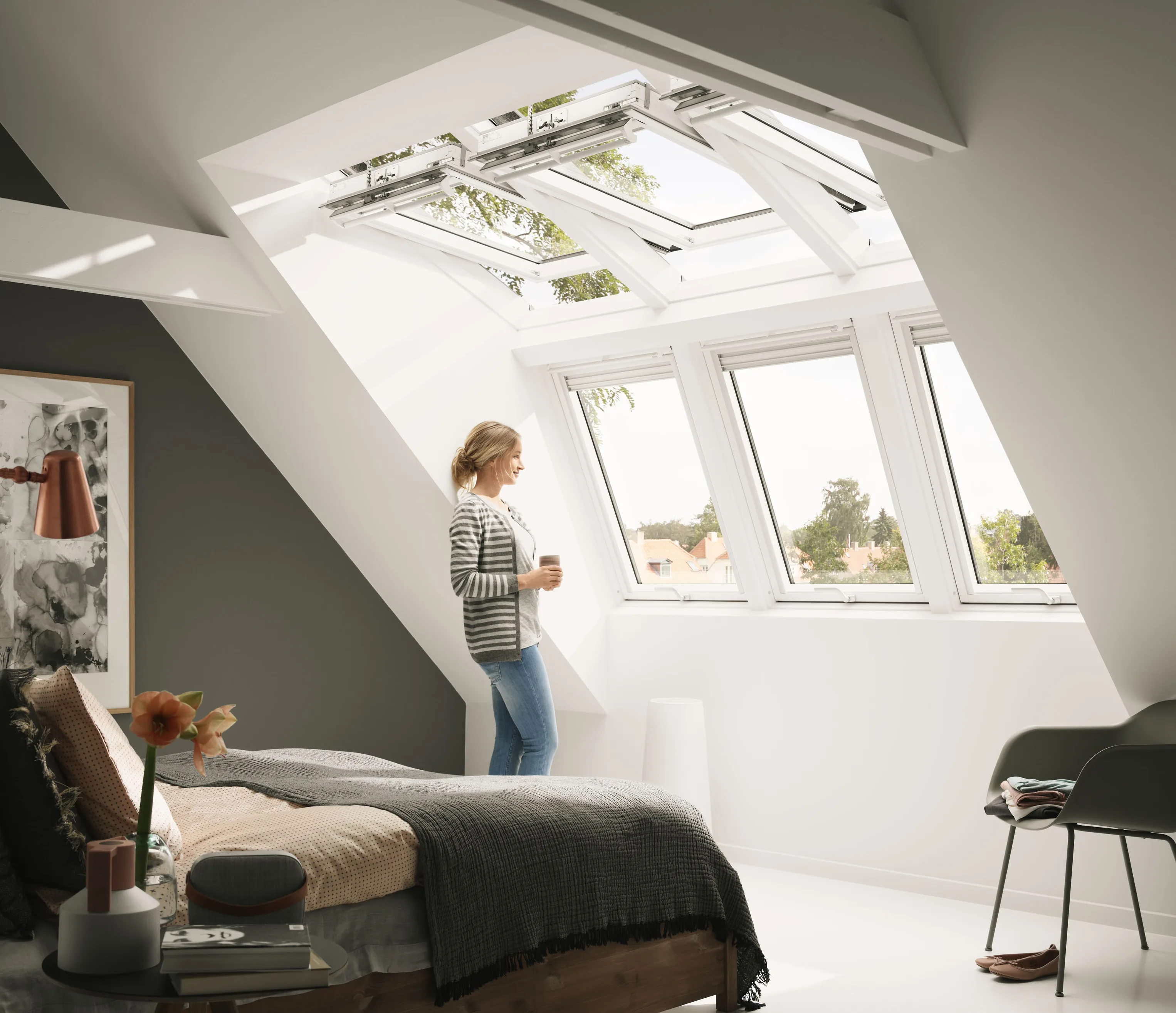 VELUX Panoramafenster Wohnraum